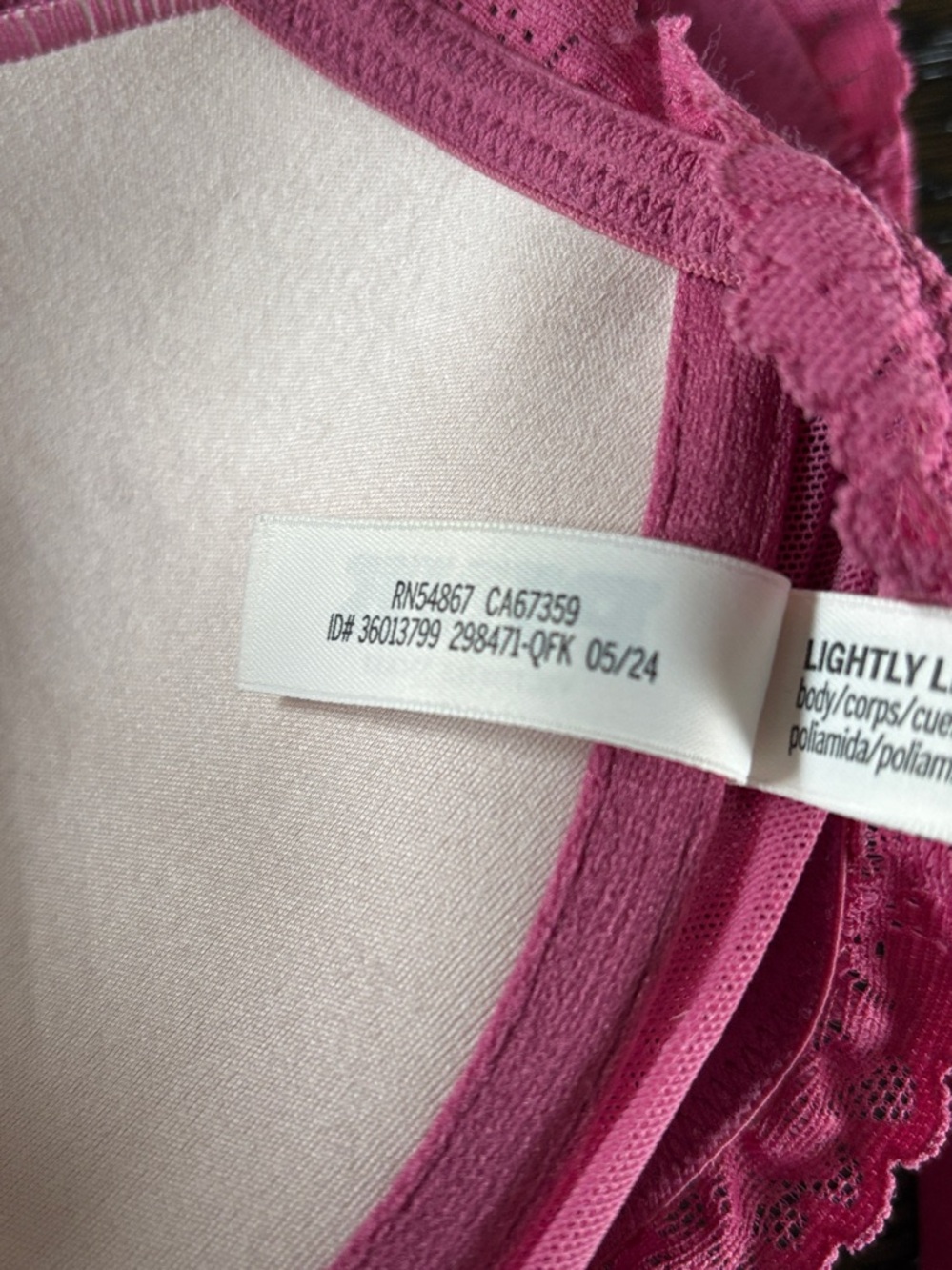 Victoria’s Secret PINK lightly lined lace bra - Picture 7 of 11